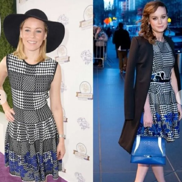 Alexander McQueen NWT Prince of Wales Dress jacquard dress - Picture 1 of 5